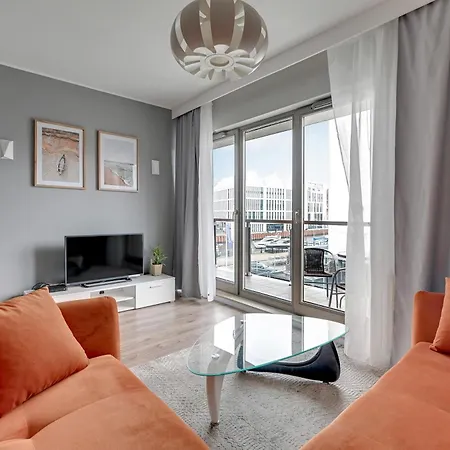 Dom & House Szafarnia Modern On The Motlawa River Апарт-отель Гданьск