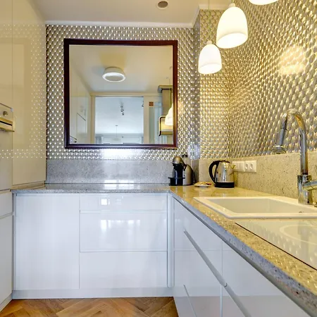 Апарт-отель Dom & House Szafarnia Modern On The Motlawa River