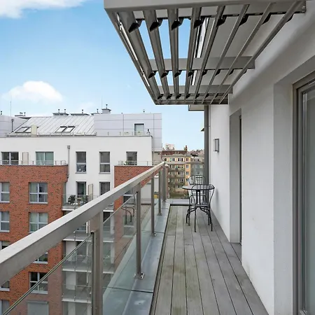 公寓式酒店 Dom & House Szafarnia Modern On The Motlawa River